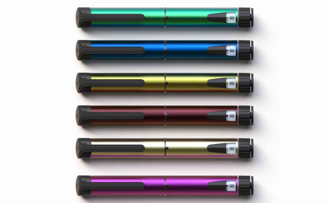 ES04 in six anodized finishes